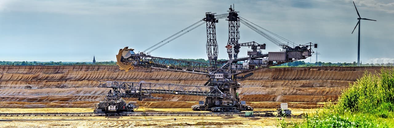 Mining operation supporting commodity supply